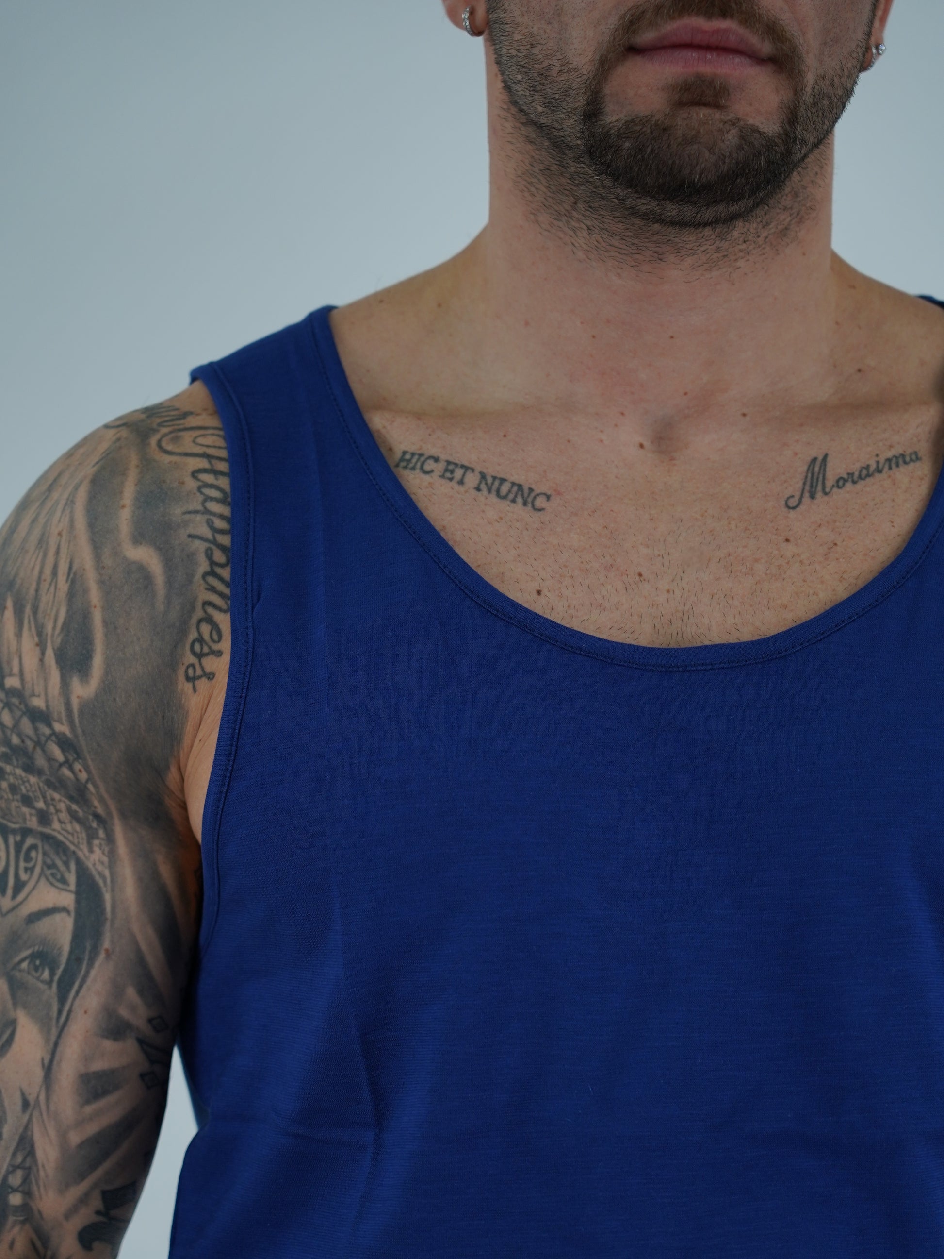 Canotta Napoli blu intenso