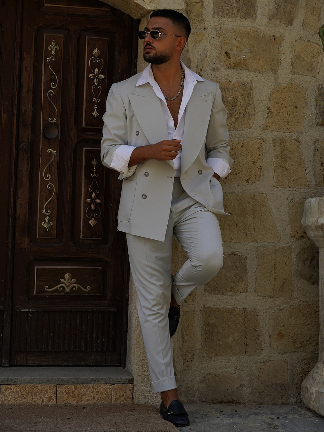 Abito Extensive Doppiopetto Perla