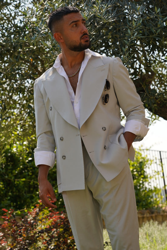 Abito Extensive Doppiopetto Perla