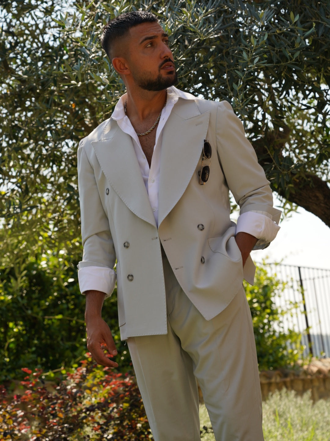 Abito Extensive Doppiopetto Perla