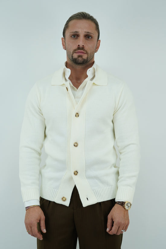 Cardigan Panna in lana
