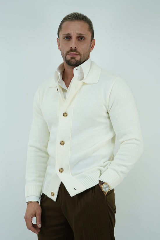 Cardigan Panna in lana