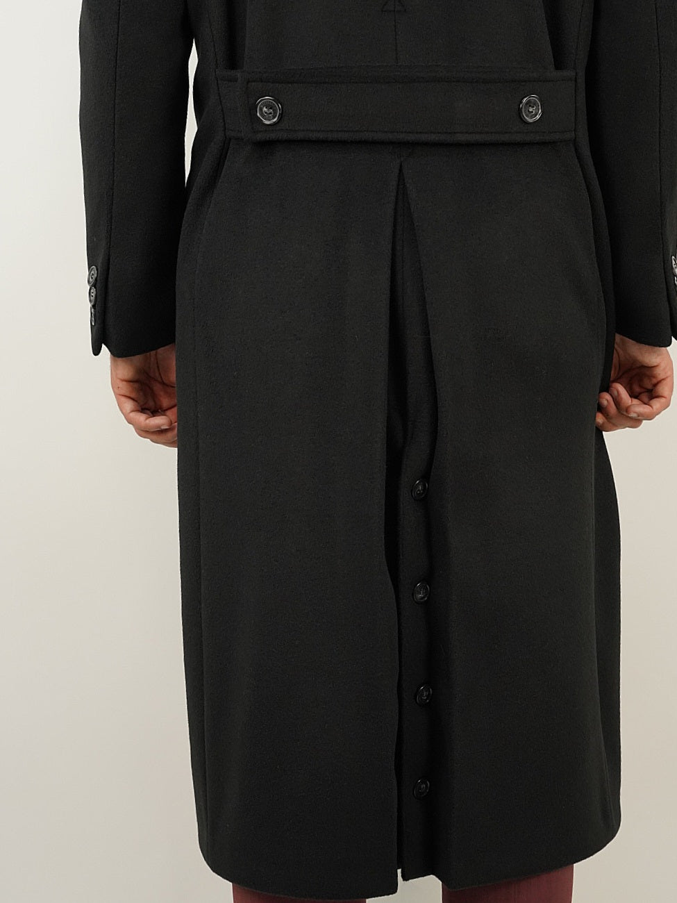 Cappotto Raglan Nero