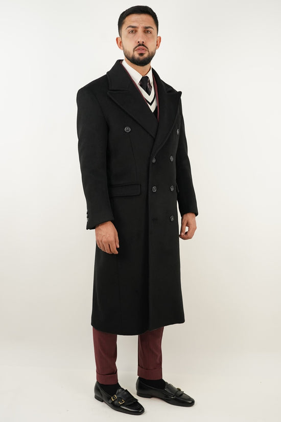 Cappotto Raglan Nero