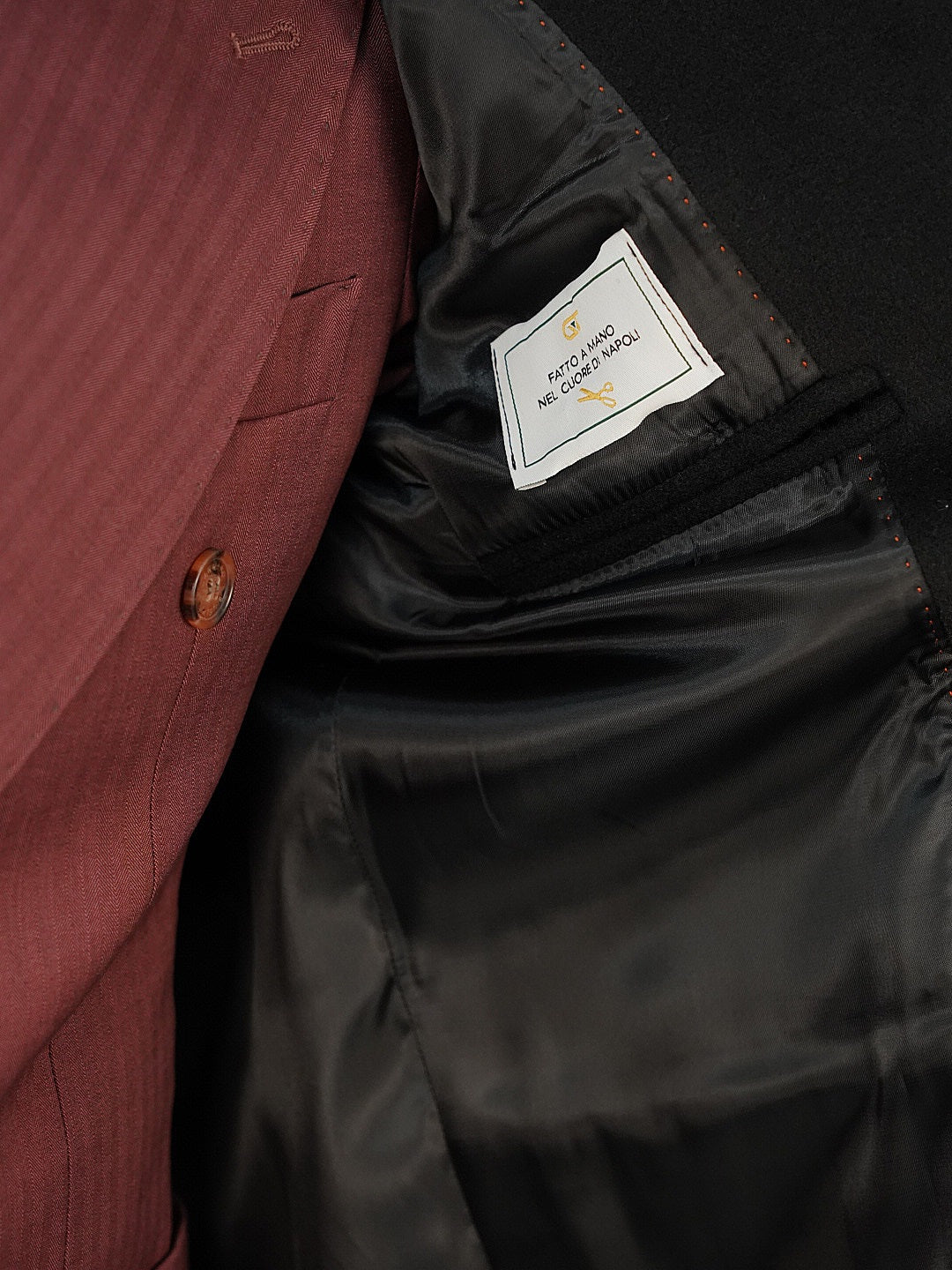 Cappotto Raglan Nero
