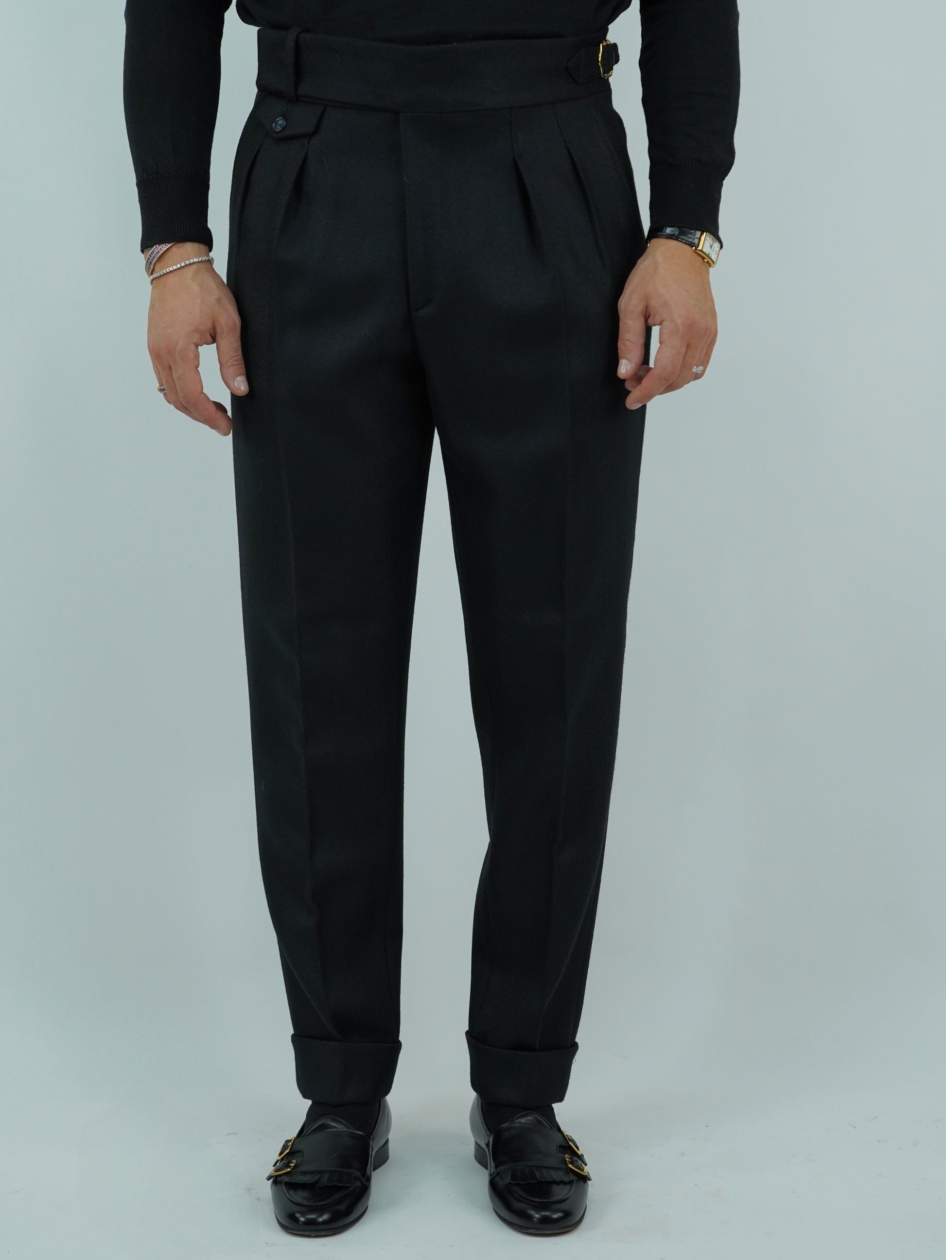 Gurkha elegant spigato nero