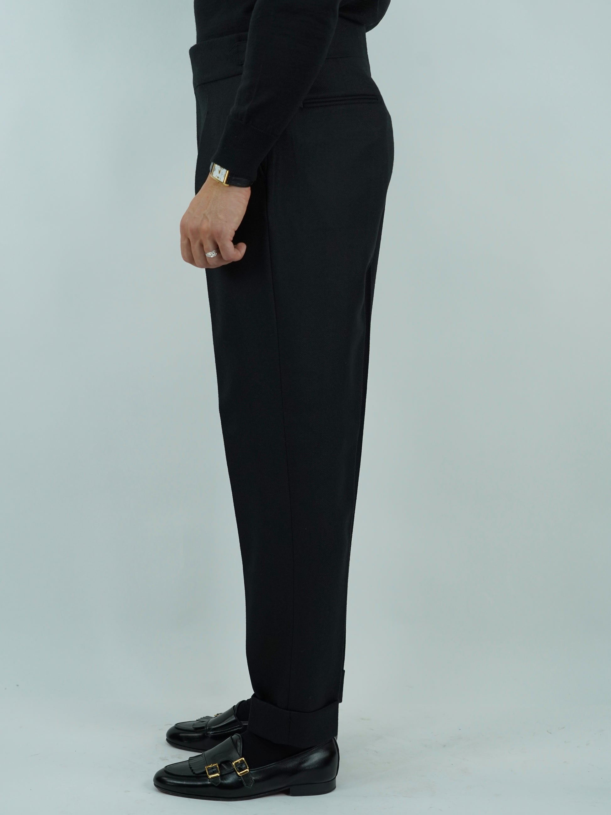 Gurkha elegant spigato nero