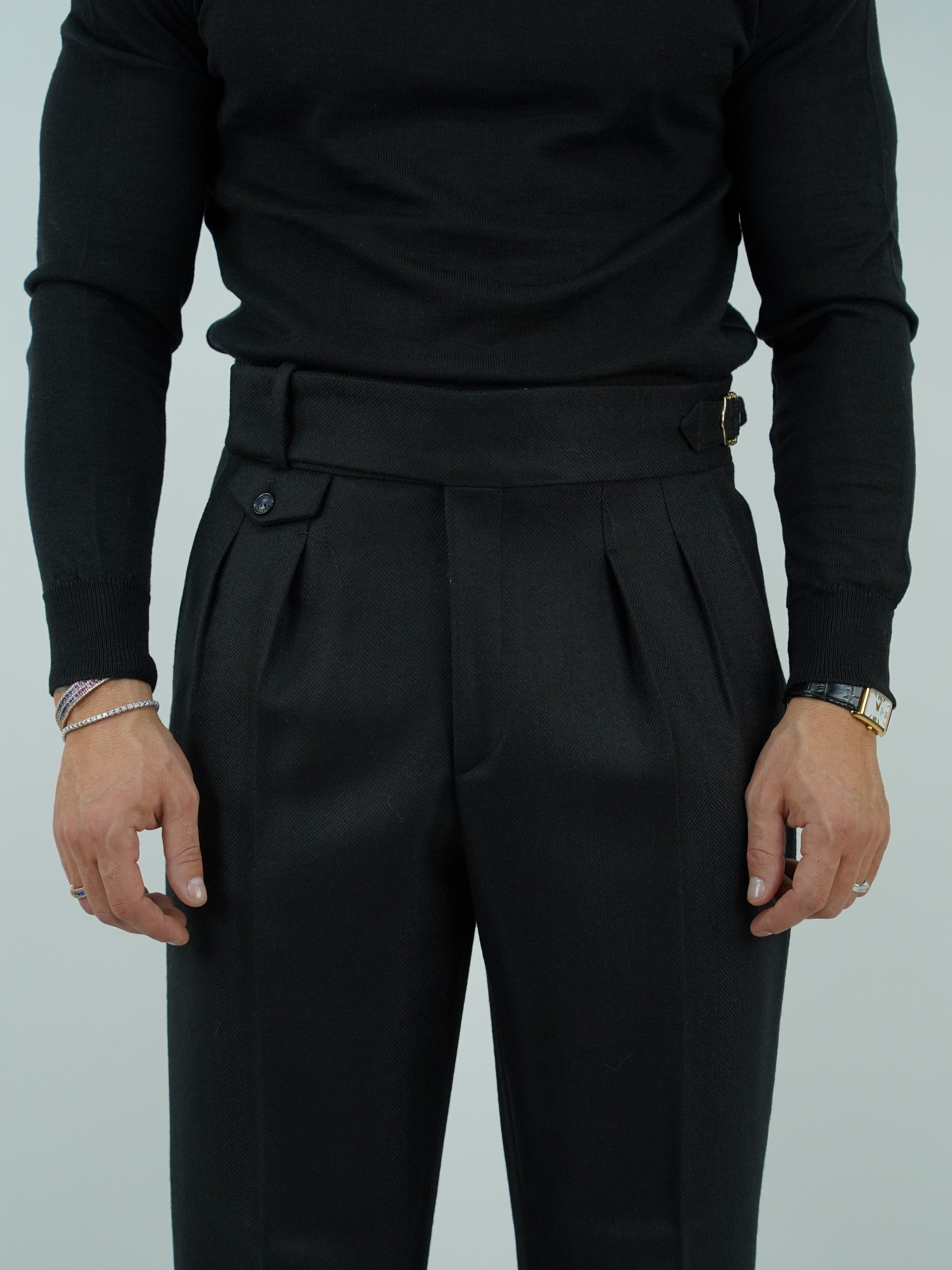 Gurkha elegant spigato nero