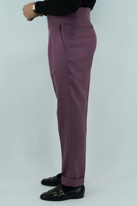 Abito extensive monopetto petto a lancia diagonale cipolla con bottoni oro