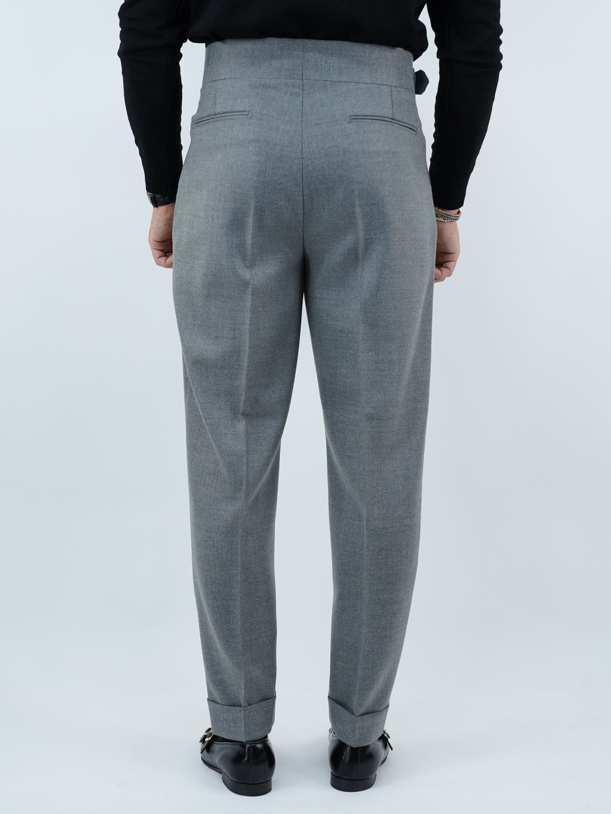 Gurkha cenere diagonale con fibbia laterale regolabile