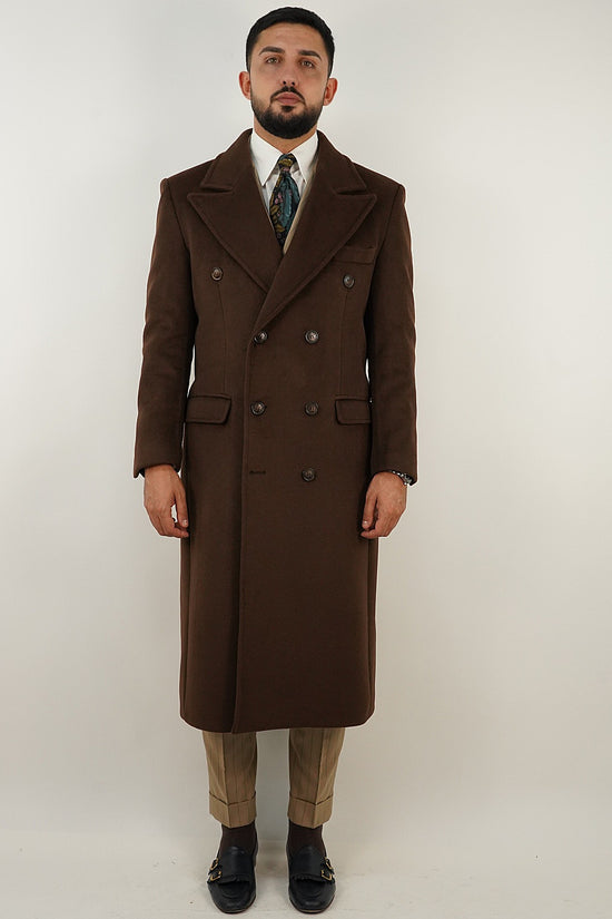 Cappotto Raglan Testa di moro