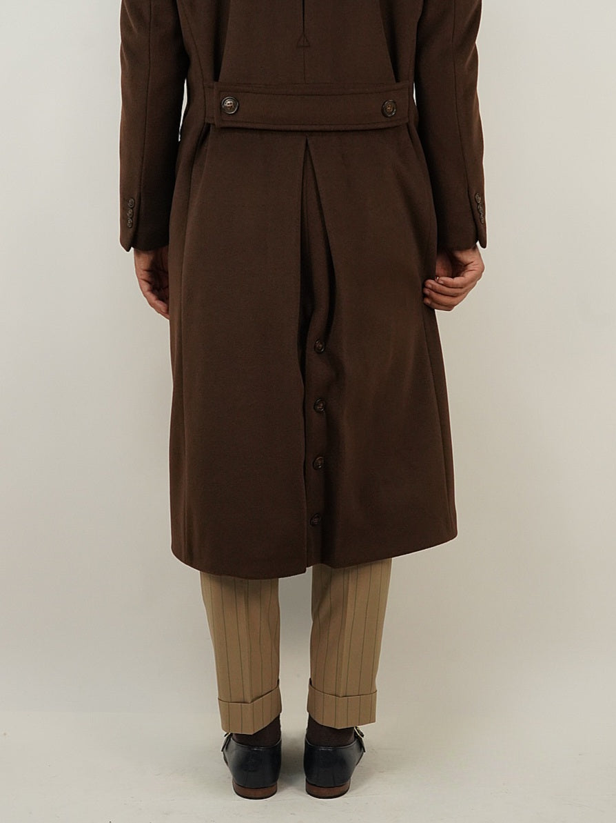 Cappotto Raglan Testa di moro