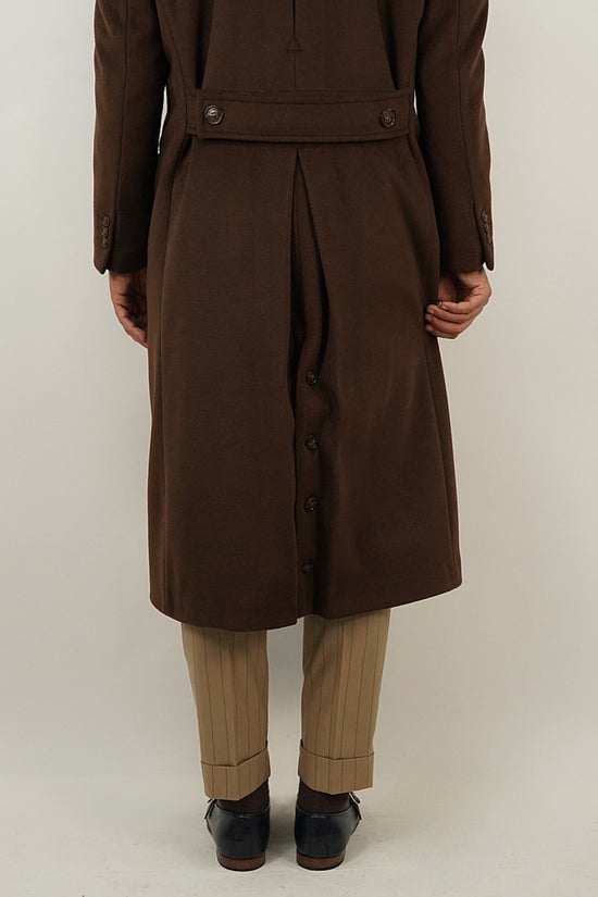 Cappotto Raglan Testa di moro