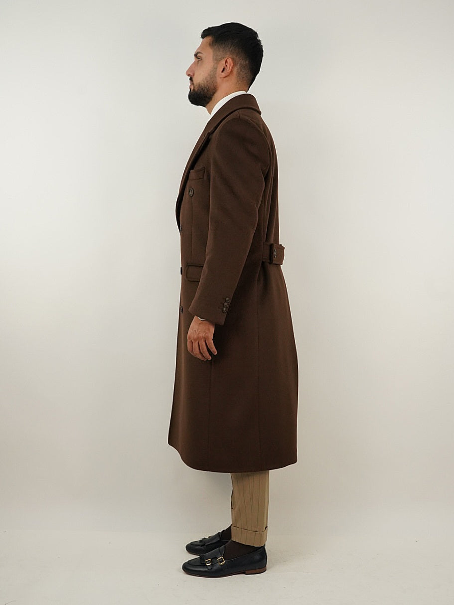 Cappotto Raglan Testa di moro