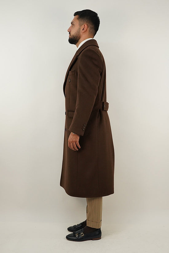Cappotto Raglan Testa di moro