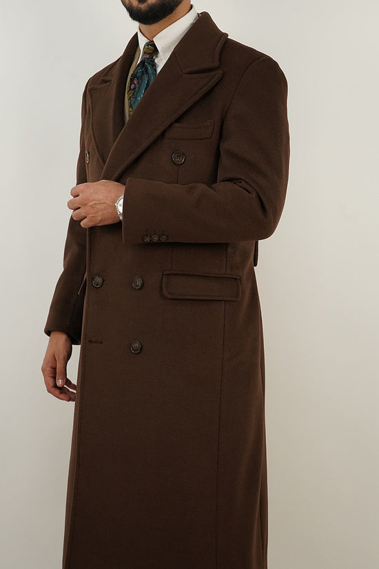 Cappotto Raglan Testa di moro