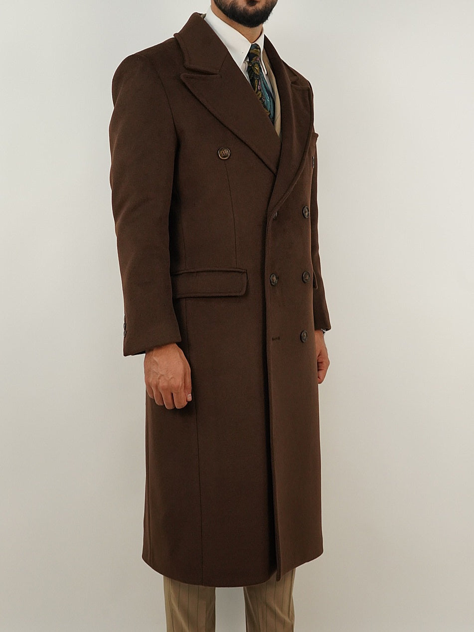 Cappotto Raglan Testa di moro