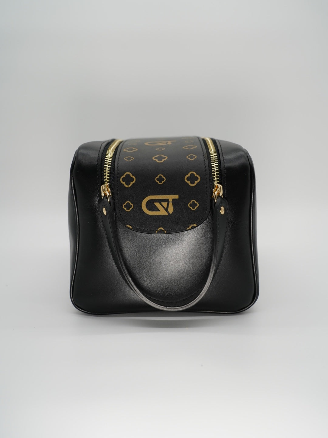 Beauty case monogram nero