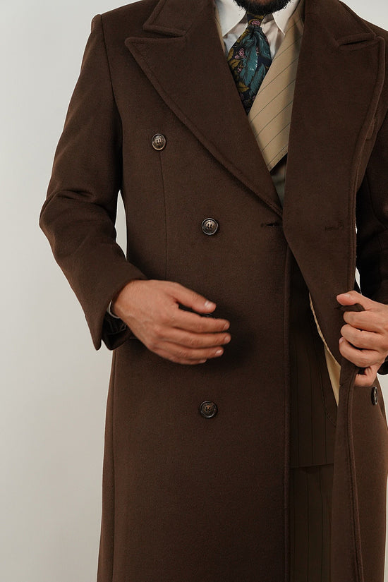 Cappotto Raglan Testa di moro