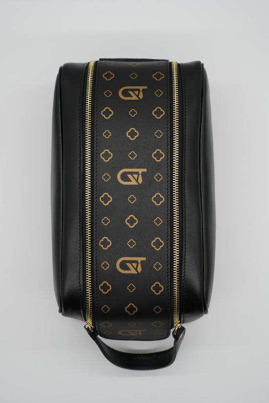 Beauty case monogram nero