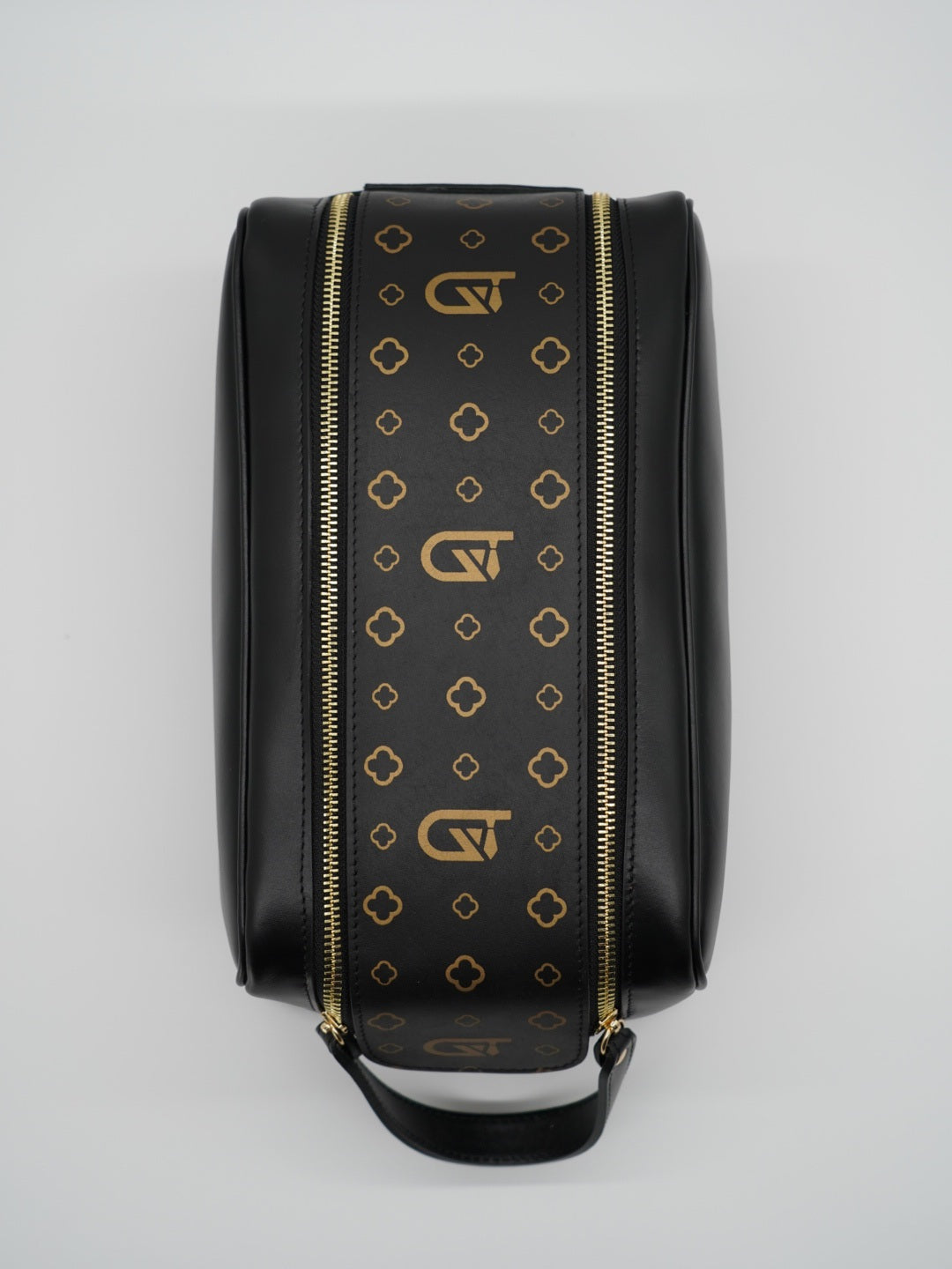 Beauty case monogram nero