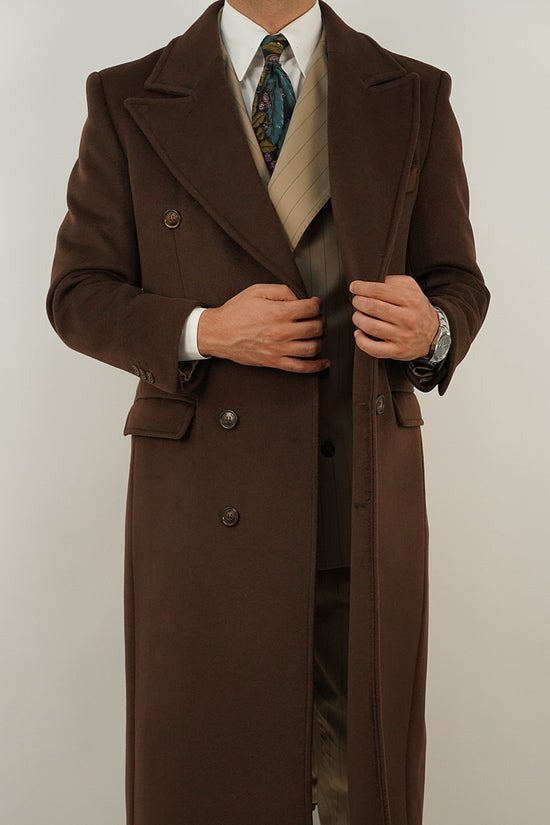 Cappotto Raglan Testa di moro