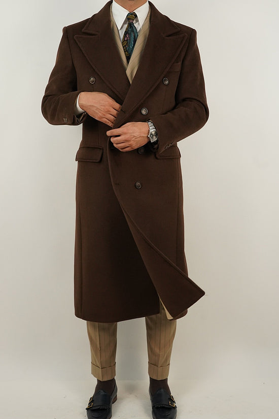 Cappotto Raglan Testa di moro