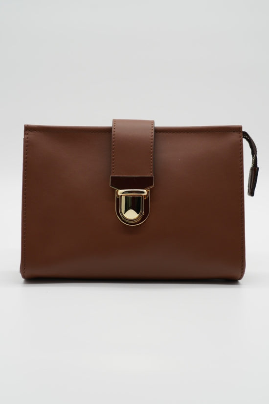 Pochette elegant cuoio