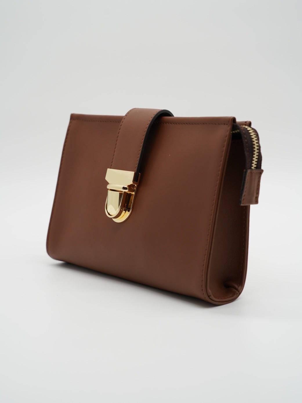 Pochette elegant cuoio