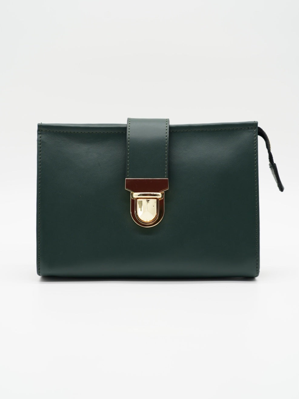 Pochette elegant verde