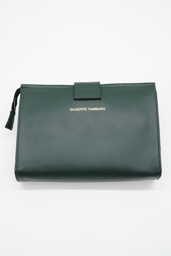 Pochette elegant verde