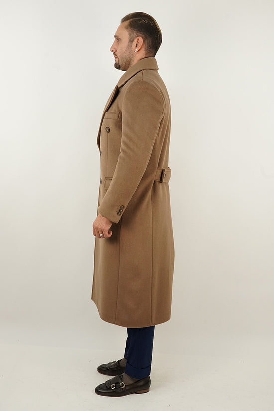 Cappotto Raglan Cammello