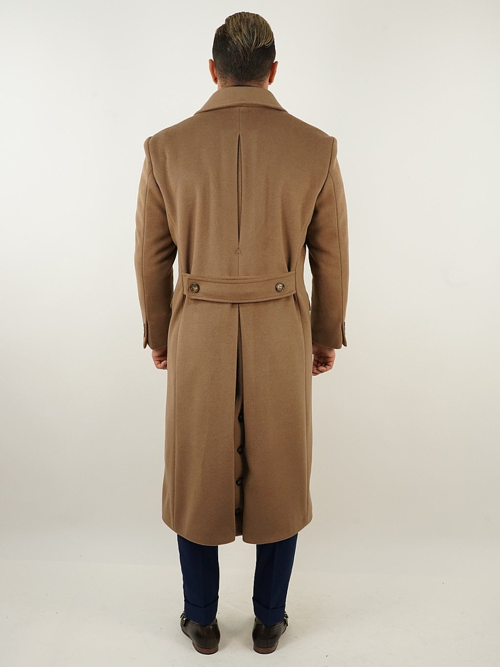 Cappotto Raglan Cammello