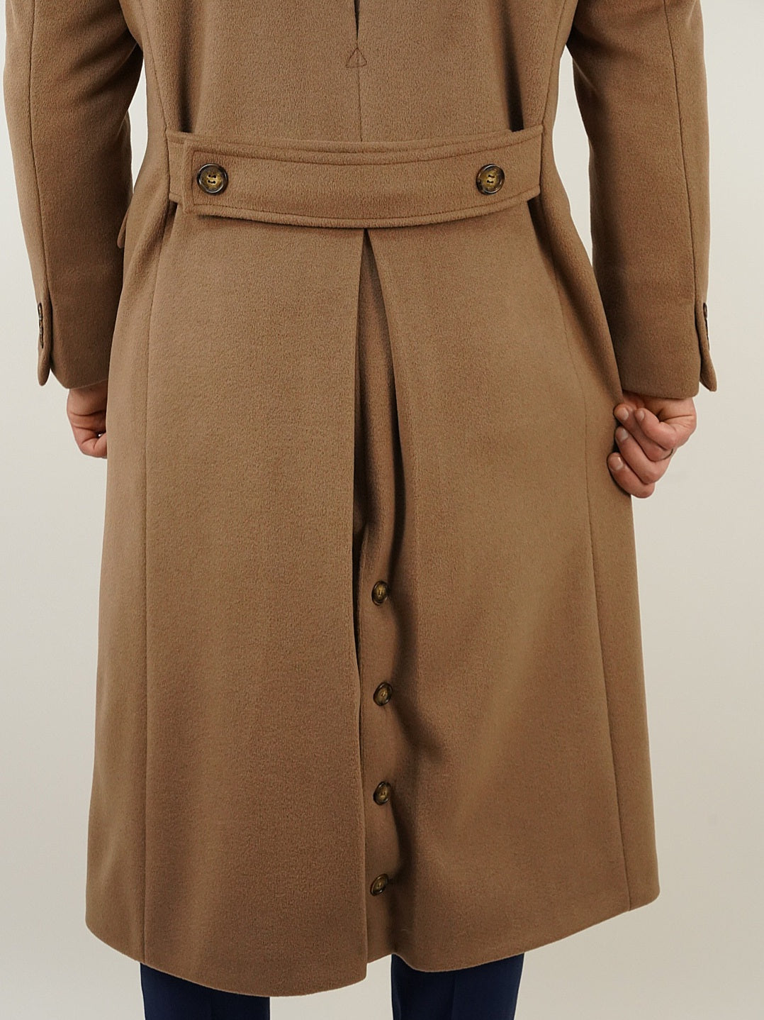 Cappotto Raglan Cammello