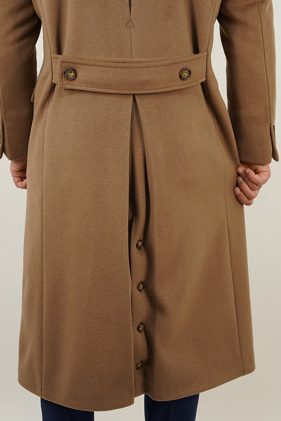 Cappotto Raglan Cammello