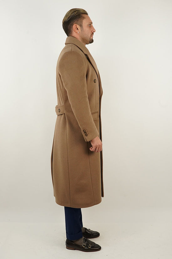 Cappotto Raglan Cammello