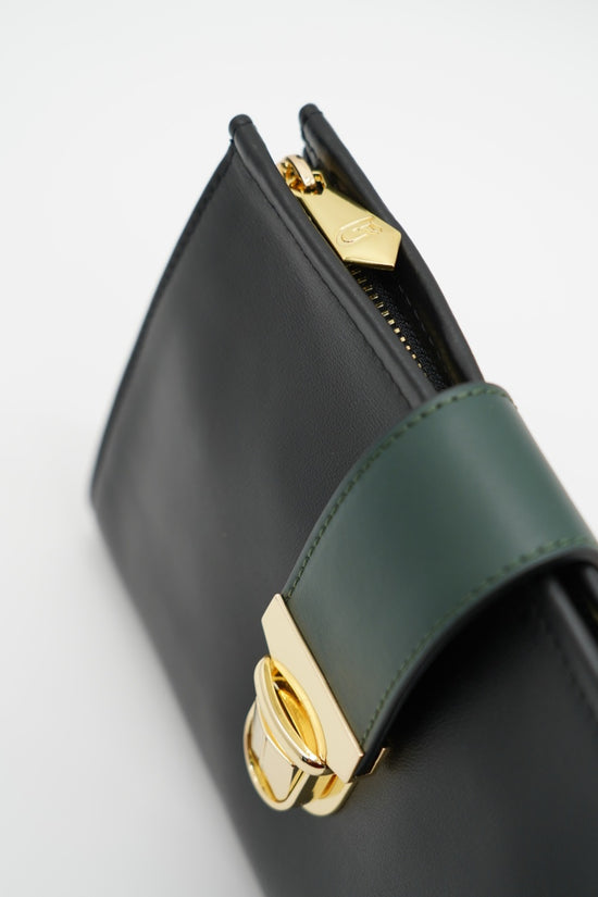 Pochette double color nera