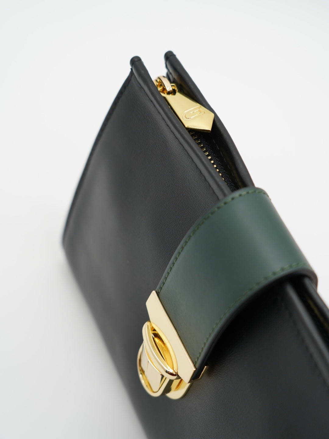 Pochette double color nera