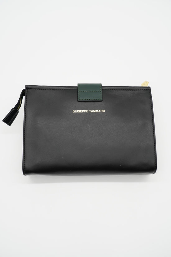 Pochette double color nera