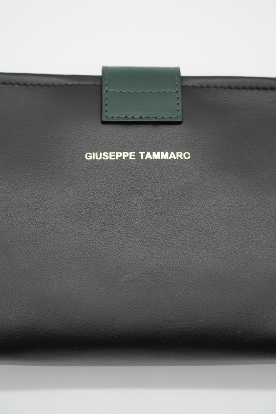 Pochette double color nera