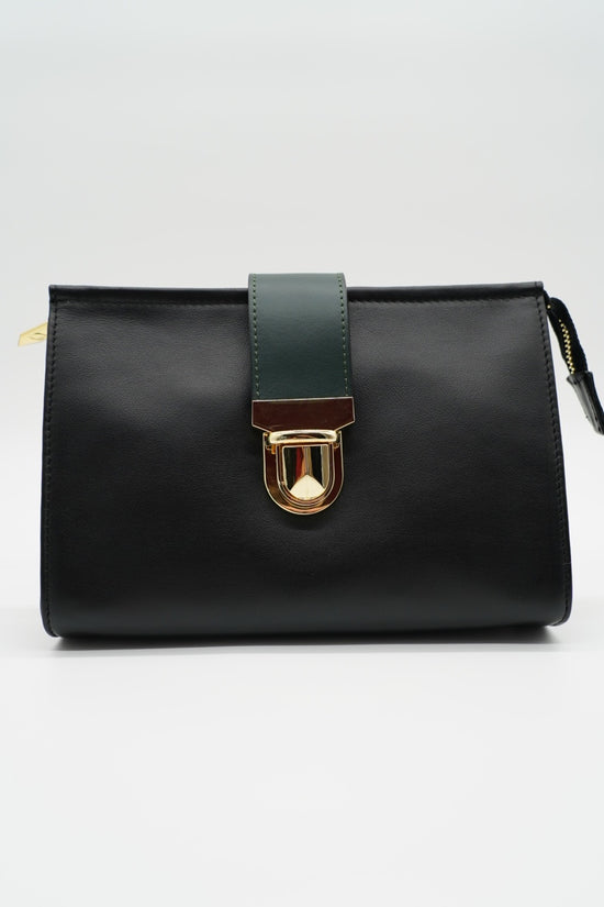 Pochette double color nera