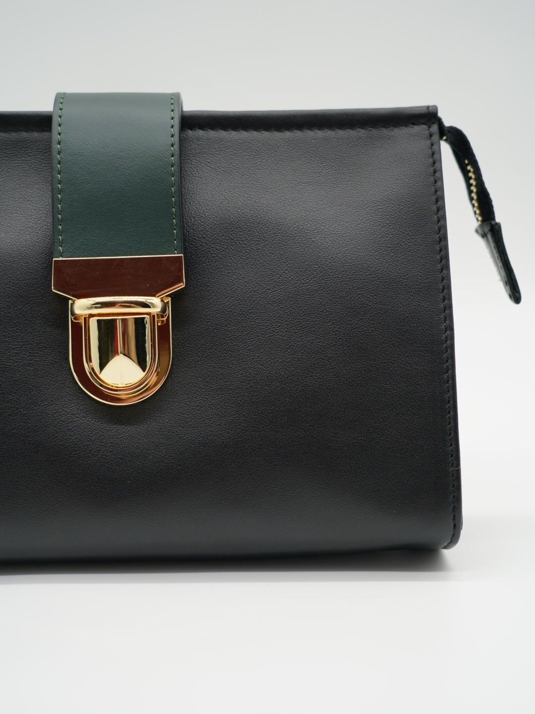 Pochette double color nera