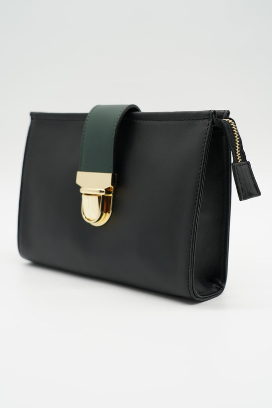 Pochette double color nera