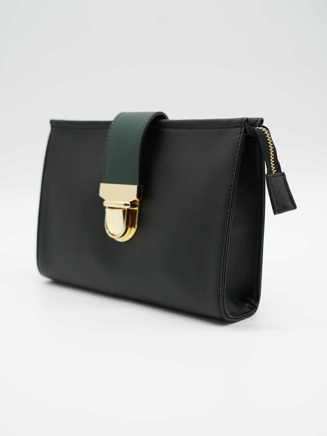 Pochette double color nera
