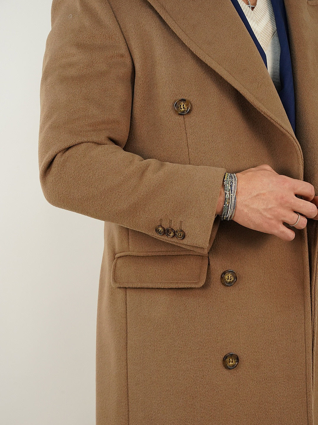 Cappotto Raglan Cammello