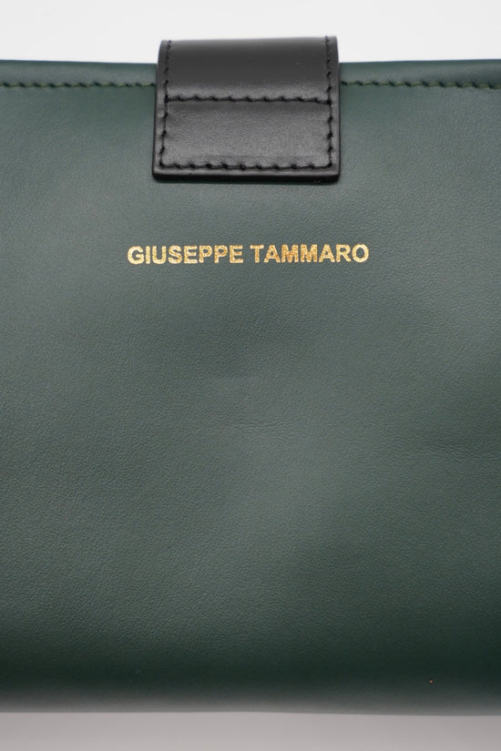 Pochette double color verde