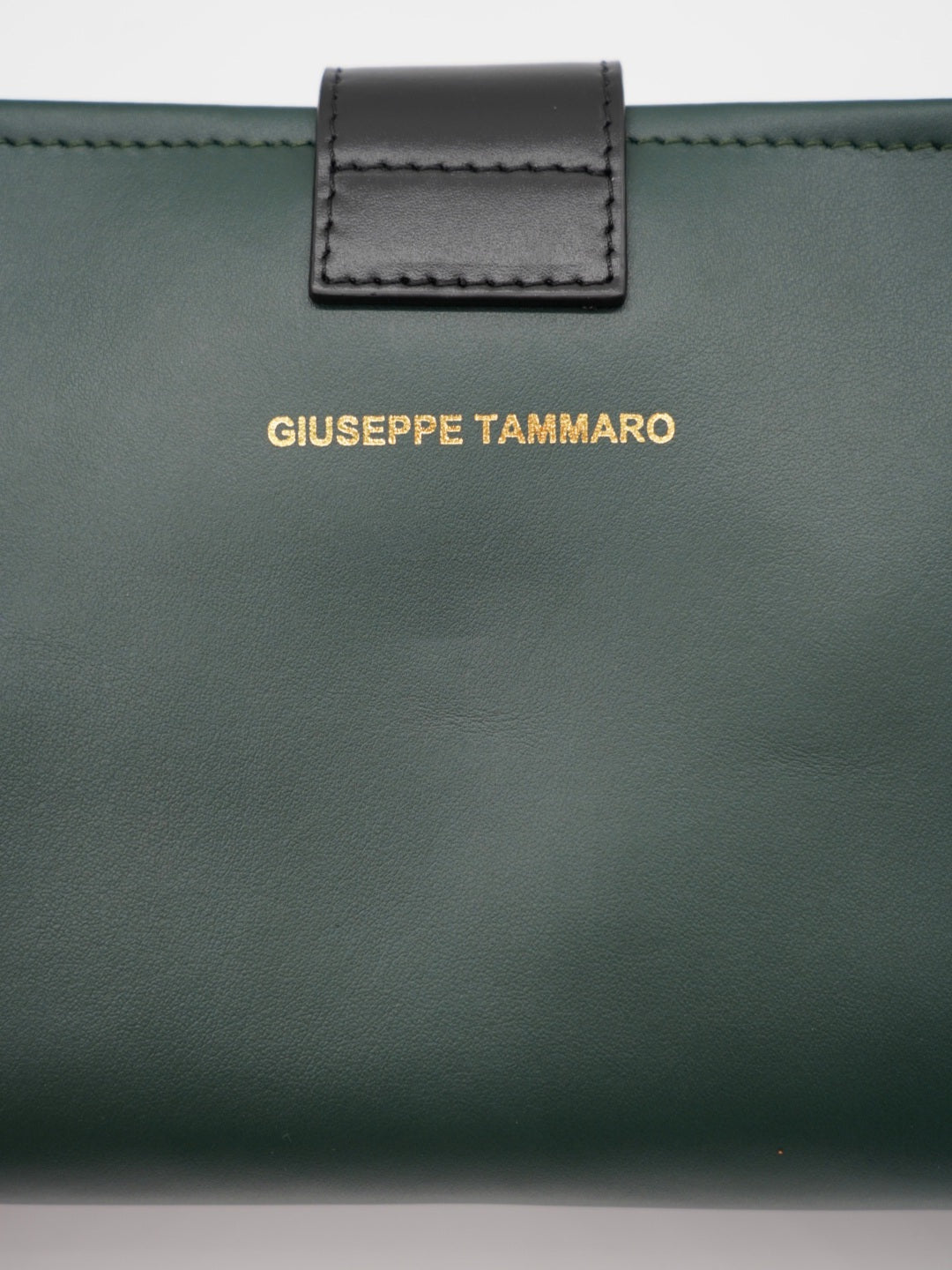 Pochette double color verde