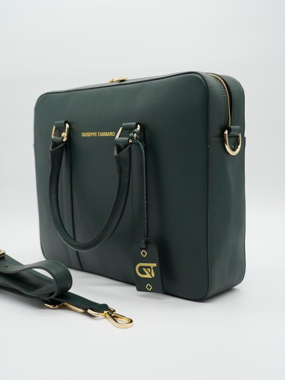 Portadocumenti elegant verde