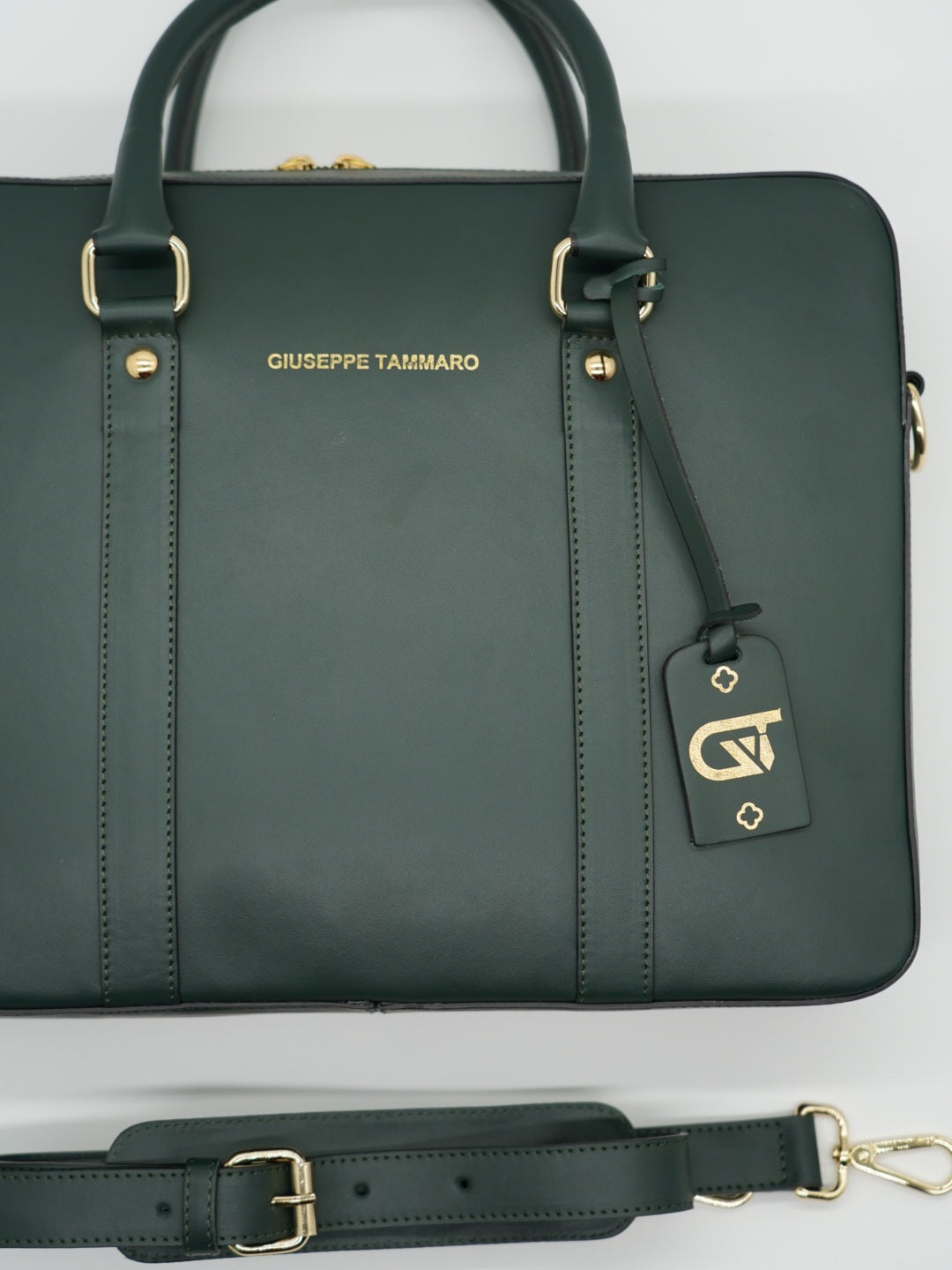 Portadocumenti elegant verde