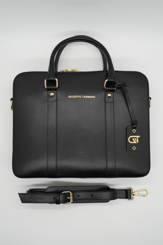 Portadocumenti elegant nero